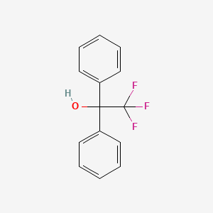 molecular formula C14H11F3O B1581696 二苯基(三氟甲基)甲醇 CAS No. 379-18-0