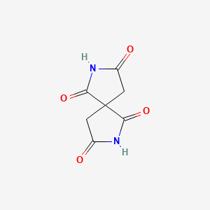 molecular formula C7H6N2O4 B1581701 2,7-二氮杂螺[4.4]壬烷-1,3,6,8-四酮 CAS No. 77415-70-4