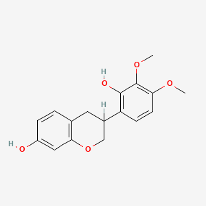 molecular formula C17H18O5 B1581719 异木香酚 CAS No. 52250-35-8