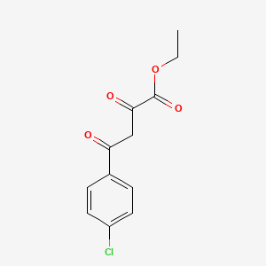 molecular formula C12H11ClO4 B1581720 4-(4-氯苯基)-2,4-二氧代丁酸乙酯 CAS No. 5814-38-0