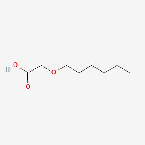 molecular formula C8H16O3 B1581730 （己氧基）乙酸 CAS No. 57931-25-6