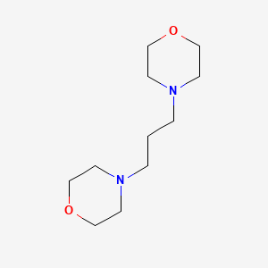 molecular formula C11H22N2O2 B1581735 4,4'-(丙烷-1,3-二基)双吗啉 CAS No. 48152-09-6