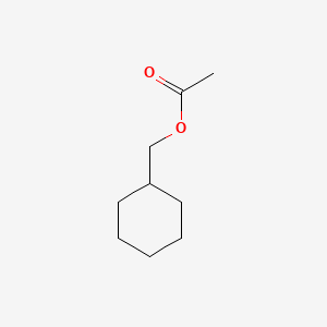 molecular formula C9H16O2 B1581768 环己基甲基乙酸酯 CAS No. 937-55-3