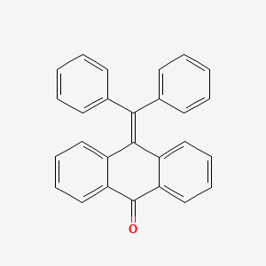 molecular formula C27H18O B1581783 10-(二苯亚甲基)蒽-9(10H)-酮 CAS No. 667-91-4