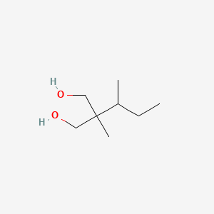 molecular formula C8H18O2 B1581808 1,3-丙二醇，2-甲基-2-(1-甲基丙基)- CAS No. 813-60-5