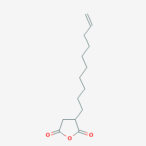 molecular formula C14H22O3 B1581854 2,5-呋喃二酮，3-(癸烯基)二氢- CAS No. 25447-83-0