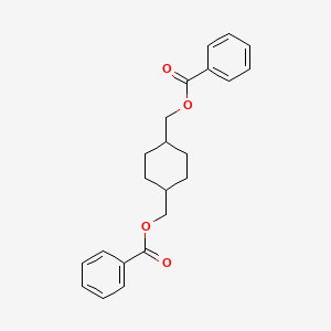 molecular formula C22H24O4 B1581864 1,4-Cyclohexanedimethanol, dibenzoate CAS No. 35541-81-2