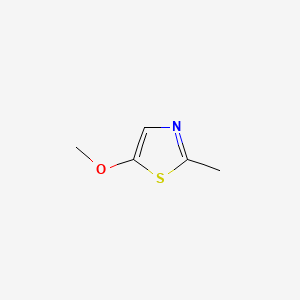 molecular formula C5H7NOS B1581873 5-甲氧基-2-甲基噻唑 CAS No. 38205-64-0