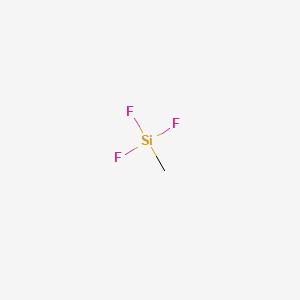 molecular formula CH3F3Si B1581886 三氟甲基硅烷 CAS No. 373-74-0