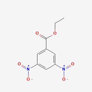 molecular formula C9H8N2O6 B1581897 Ethyl 3,5-dinitrobenzoate CAS No. 618-71-3