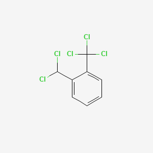 molecular formula C8H5Cl5 B1581909 1-(二氯甲基)-2-(三氯甲基)苯 CAS No. 2741-57-3