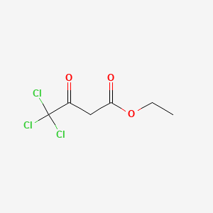 molecular formula C6H7Cl3O3 B1581922 Ethyl 4,4,4-trichloroacetoacetate CAS No. 3702-98-5