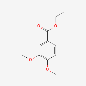 molecular formula C11H14O4 B1581923 3,4-二甲氧基苯甲酸乙酯 CAS No. 3943-77-9