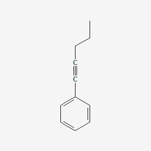 molecular formula C11H12 B1581927 1-Phenyl-1-pentyne CAS No. 4250-81-1