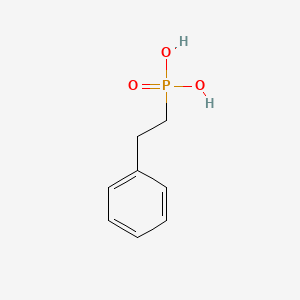 molecular formula C8H11O3P B1581931 (2-Phenylethyl)phosphonic acid CAS No. 4672-30-4