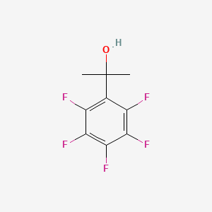 molecular formula C9H7F5O B1581934 2-(Pentafluorophenyl)-2-propanol CAS No. 715-31-1