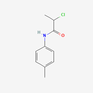 molecular formula C10H12ClNO B1581938 2-氯-N-(4-甲基苯基)丙酰胺 CAS No. 147372-41-6
