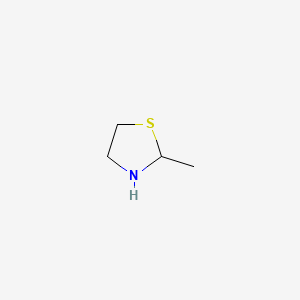 molecular formula C4H9NS B1581955 2-甲基噻唑烷 CAS No. 24050-16-6