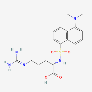 molecular formula C18H25N5O4S B1581968 丹磺酰-L-精氨酸 CAS No. 28217-22-3