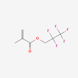 molecular formula C7H7F5O2 B1581975 Méthacrylate de 2,2,3,3,3-pentafluoropropyle CAS No. 45115-53-5