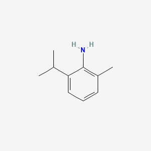 molecular formula C10H15N B1581991 2-异丙基-6-甲基苯胺 CAS No. 5266-85-3
