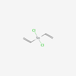 molecular formula C4H6Cl2Sn B1582001 Stannane, dichlorodiethenyl- CAS No. 7532-85-6