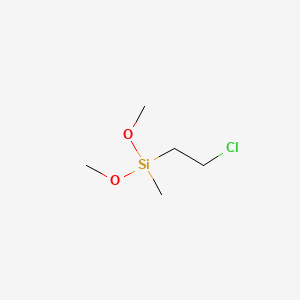 molecular formula C5H13ClO2Si B1582006 2-Chloroethyldimethoxymethylsilane CAS No. 13508-51-5