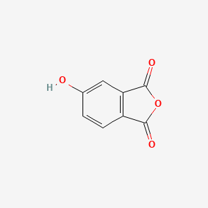 molecular formula C8H4O4 B1582010 4-羟基邻苯二甲酸酐 CAS No. 27550-59-0