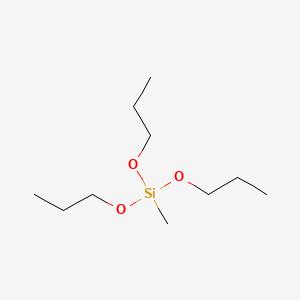 molecular formula C10H24O3Si B1582021 Methyltripropoxysilane CAS No. 5581-66-8