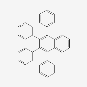 molecular formula C34H24 B1582023 1,2,3,4-Tetraphenylnaphthalene CAS No. 751-38-2