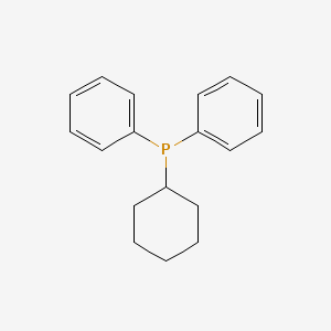molecular formula C18H21P B1582025 Cyclohexyldiphenylphosphine CAS No. 6372-42-5