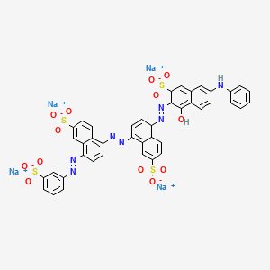 B1582028 C.I. Direct Blue 75, tetrasodium salt CAS No. 6428-60-0