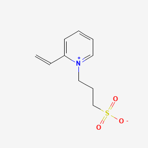 molecular formula C10H13NO3S B1582029 1-(3-磺酸丙基)-2-乙烯基吡啶鎓 CAS No. 6613-64-5