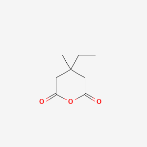 molecular formula C8H12O3 B1582032 3-Ethyl-3-methylglutaric anhydride CAS No. 6970-57-6