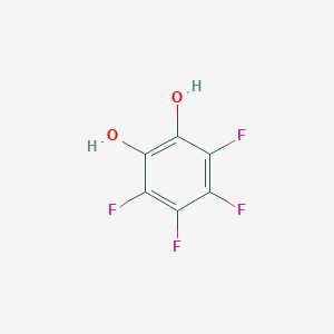molecular formula C6H2F4O2 B158204 3,4,5,6-四氟苯-1,2-二醇 CAS No. 1996-23-2