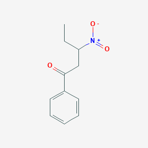 molecular formula C11H13NO3 B1582042 3-硝基戊酮 CAS No. 80460-02-2