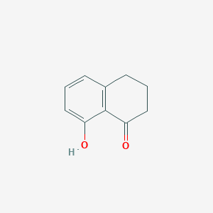molecular formula C10H10O2 B1582050 8-羟基-3,4-二氢萘-1(2h)-酮 CAS No. 7695-47-8