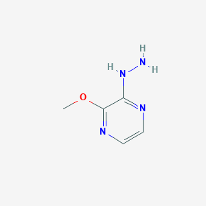molecular formula C5H8N4O B1582051 2-肼基-3-甲氧基吡嗪 CAS No. 210993-11-6