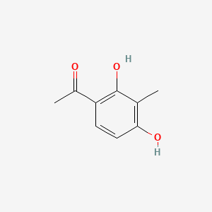 molecular formula C9H10O3 B1582057 1-(2,4-二羟基-3-甲基苯基)乙酮 CAS No. 10139-84-1