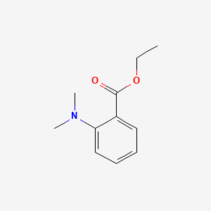 molecular formula C11H15NO2 B1582061 2-(二甲氨基)苯甲酸乙酯 CAS No. 55426-74-9