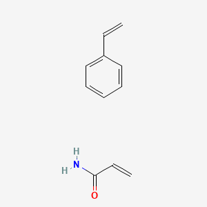 molecular formula C11H13NO B1582076 2-丙烯酰胺、与乙烯基苯共聚物 CAS No. 24981-13-3