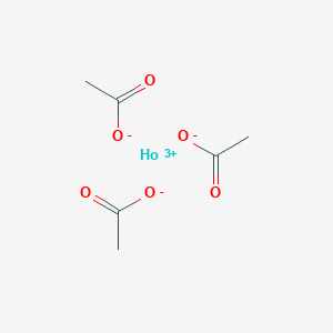 molecular formula C6H9HoO6 B1582077 乙酸钬(3+) CAS No. 25519-09-9