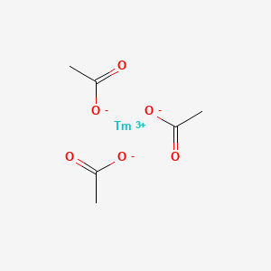 molecular formula C2H4O2Tm B1582081 Thulium acetate CAS No. 39156-80-4