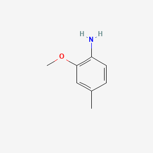 molecular formula C8H11NO B1582082 2-甲氧基-4-甲基苯胺 CAS No. 39538-68-6