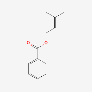 molecular formula C12H14O2 B1582095 Benzoato de Prenilo CAS No. 5205-11-8