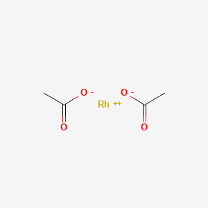 molecular formula C4H6O4Rh B1582096 乙酸铑(II) CAS No. 5503-41-3