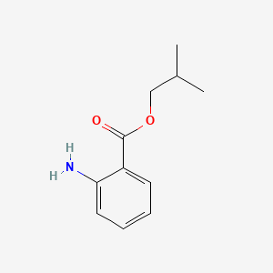 molecular formula C11H15NO2 B1582101 异丁基邻氨基苯甲酸酯 CAS No. 7779-77-3