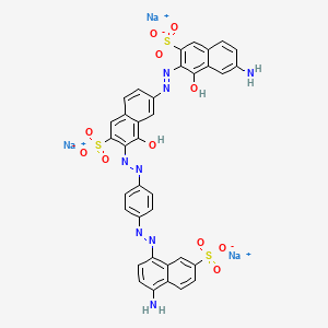molecular formula C36H23N8Na3O11S3 B1582102 C.I.直接黑80 CAS No. 8003-69-8