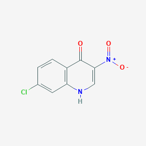 molecular formula C9H5ClN2O3 B1582105 7-氯-4-羟基-3-硝基喹啉 CAS No. 5350-50-5