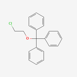 molecular formula C21H19ClO B1582108 2-氯乙基三苯甲醚 CAS No. 1235-23-0